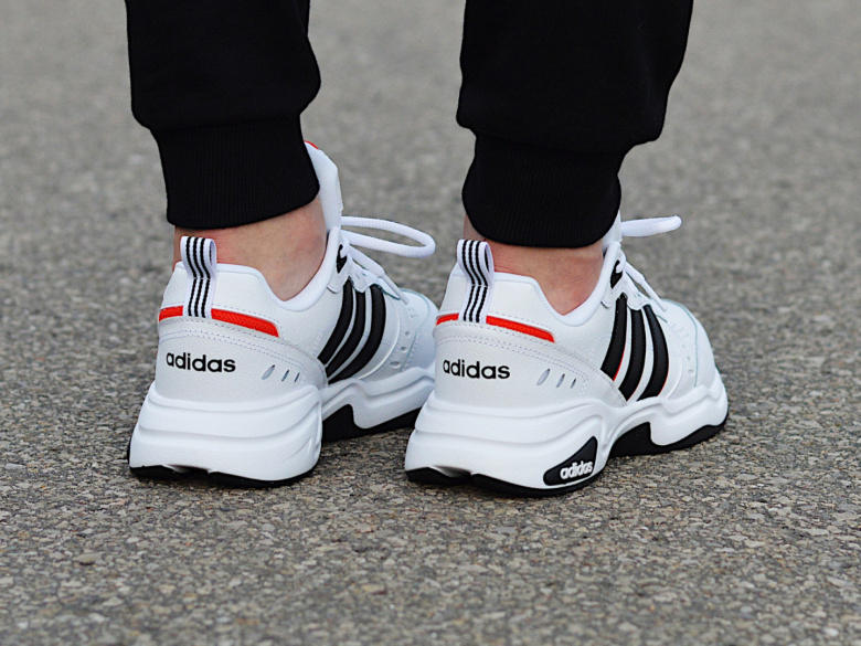 【正規品】adidas Strutter ランニングシューズ EG2655 白黒 adidas neo Strutter 'White Black' EG2655